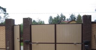 Купить распашные ворота автоматические Рославль, цена от 3739 руб.