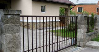 Купить откатные ворота механические Рославль, цена от 2766 руб.